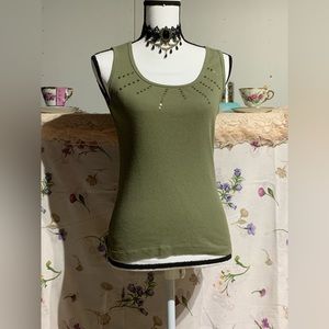 St. John’s Bay Green Tank Top